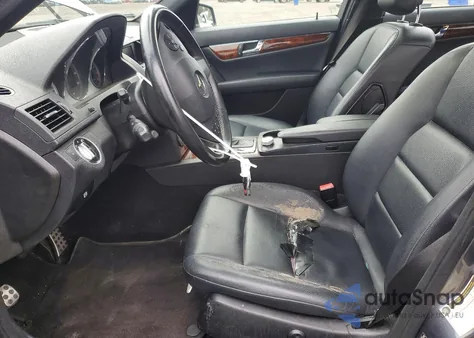 2011 Mercedes-Benz C-Class from USA, damaged, VIN WDDGF8BBXBR165665